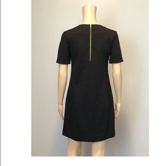 J.Crew black dress with gold zippers - Picture 7 of 7